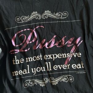 Spencer’s pu$$y gag tee